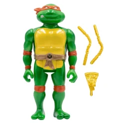 Teenage Mutant Ninja Turtles Reaction Figures - Carry Case With Michelangelo (Metallic)