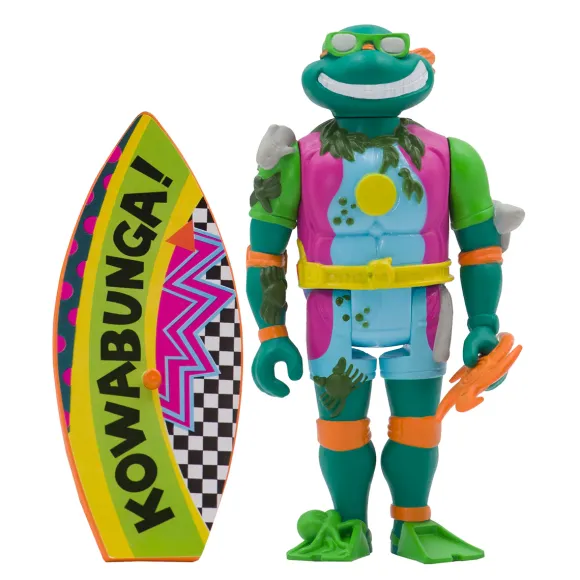 Teenage Mutant Ninja Turtles Reaction Figure Wave 3 - Sewer Surfer Michelangelo