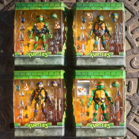 Teenage Mutant Ninja Turtles Ultimates! - Raphael, Leonardo, Michelangelo & Donatello
