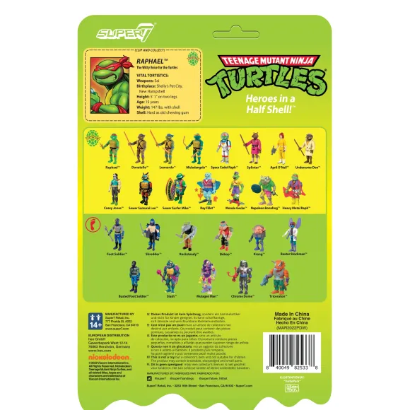 Teenage Mutant Ninja Turtles Reaction - Raphael (Mutagen Ooze)