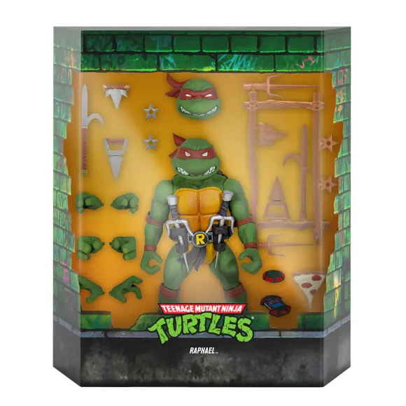 Teenage Mutant Ninja Turtles Ultimates!Wave 1 - Raphael V2