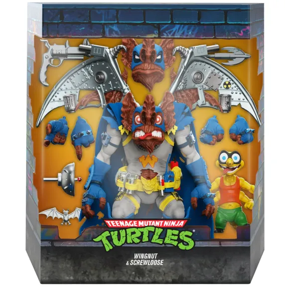 Teenage Mutant Ninja Turtles Ultimates! Wave 9 - Wingnut & Screwloose