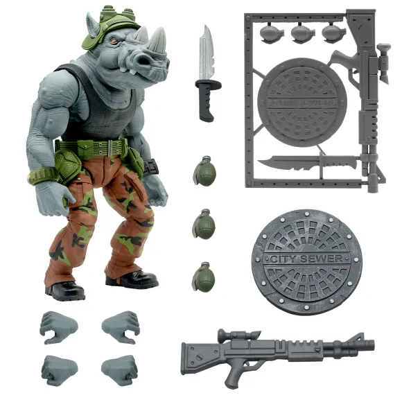 Teenage Mutant Ninja Turtles Ultimates! Wave 3 - Rocksteady