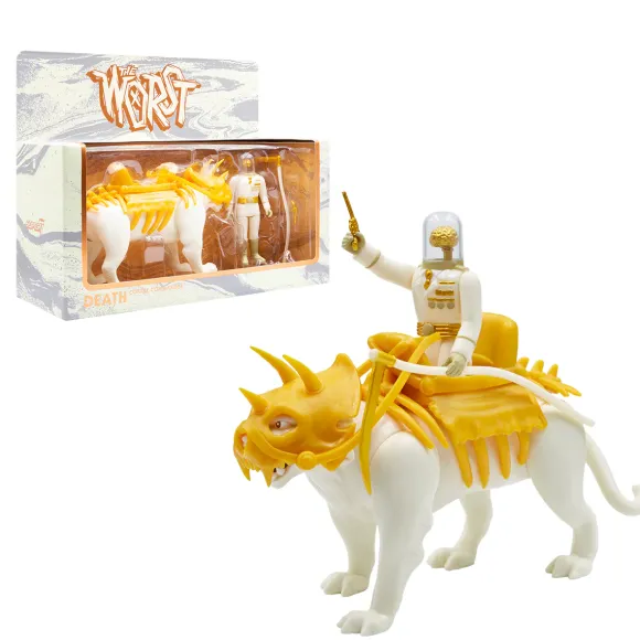 The Four Worstmen Of The Apocalypse Reaction Figure - Cortex Commander And Death Cat