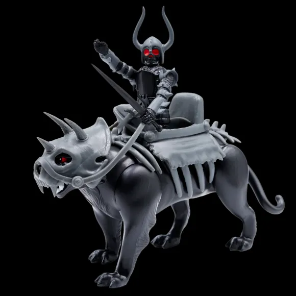 The Four Worstmen Of The Apocalypse Reaction Figure - Black Falcon And Famine Puma