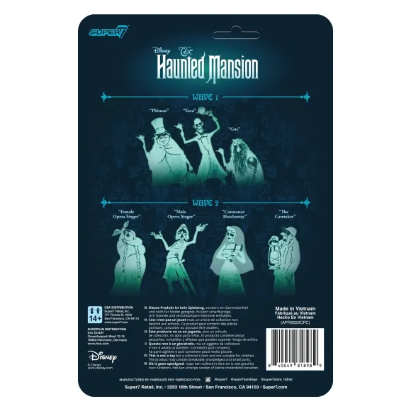 The Haunted Mansion Reaction Figures Wave 02 - Male Opera Singer
