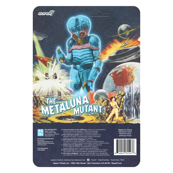 The Metaluna Mutant Reaction Figure - Original (Blue Glow)