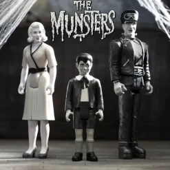 The Munsters Reaction Wave 3 - Eddie Munster, Marilyn Munster & Hot Rod Herman (Grayscale)