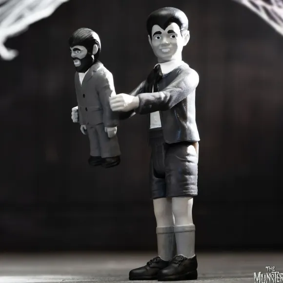 The Munsters Reaction Wave 3 - Eddie Munster, Marilyn Munster & Hot Rod Herman (Grayscale)