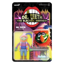 The Muppets Reaction Figures Wave 1- Electric Mayhem Band - Dr. Teeth