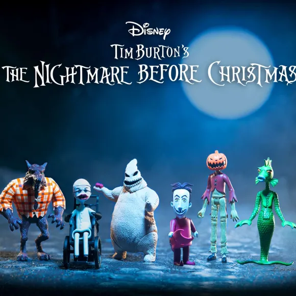 The Nightmare Before Christmas Reaction Wave 2 Set Of 6 Figures
