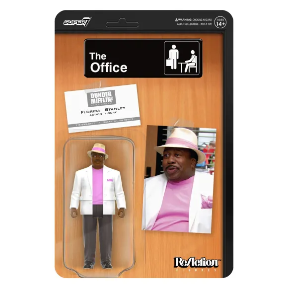 The Office Reaction Figures Wave 2 - Stanley Hudson (Florida)