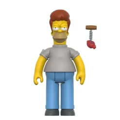 The Simpsons Reaction Figures Wave4 - Treehouse Of Horror V2 - Set Of 4