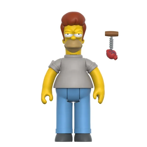 The Simpsons Reaction Figures Wave4 - Treehouse Of Horror V2 - Set Of 4