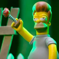 The Simpsons Reaction Figures Wave4 - Treehouse Of Horror V2 - Set Of 4