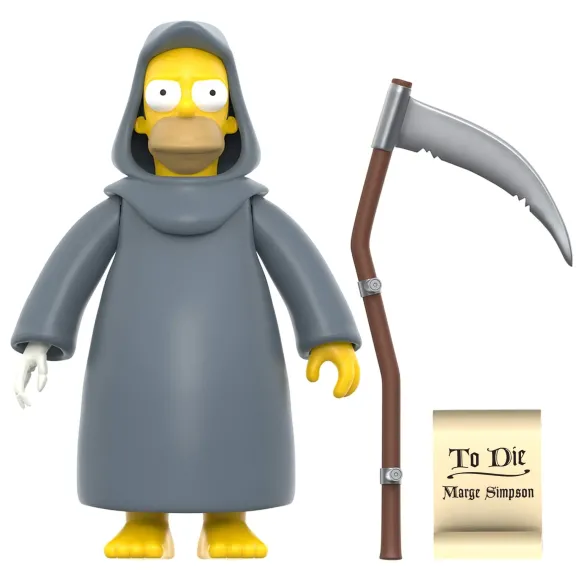 The Simpsons Reaction Figures Wave 3 - Treehouse Of Horror Set Of 4