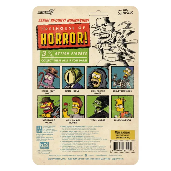 The Simpsons Reaction Figures Wave 04 (Tree House Of Horror V2) - Witch Marge