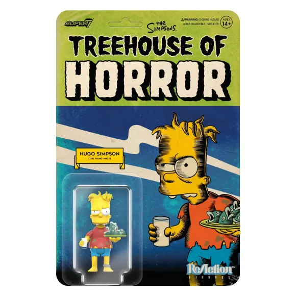 The Simpsons Reaction Figures Wave 04 (Tree House Of Horror V2) - Hugo Simpson