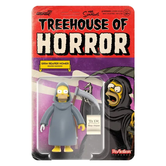 The Simpsons Reaction W3 - Treehouse Of Horror - Grim Reaper Homer