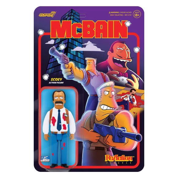 The Simpsons Reaction Wave 1 Mcbain - Scoey