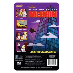 The Simpsons Reaction Wave 1 Mcbain - Senator Mendoza