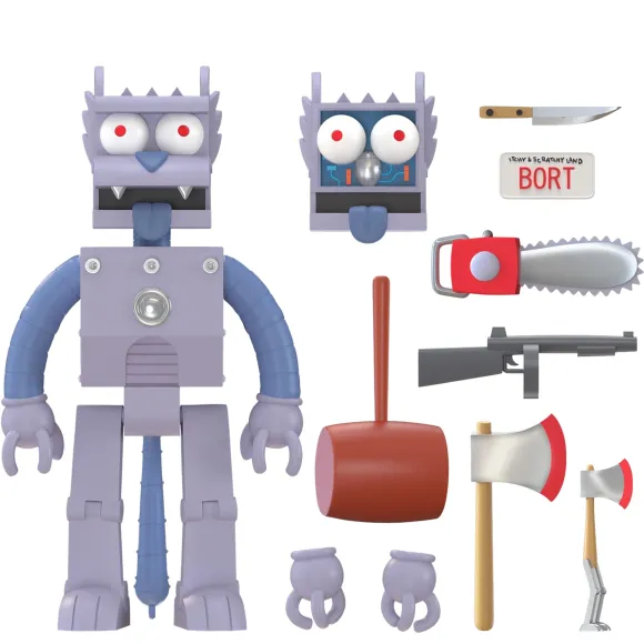 The Simpsons Ultimates! Wave 1- Robot Scratchy