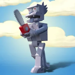The Simpsons Ultimates! Wave 1- Robot Scratchy