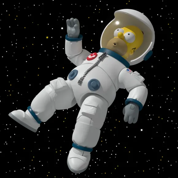 The Simpsons Ultimates! Wave 1 - Deep Space Homer