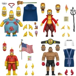 The Simpsons Ultimates! Wave 4 - Set Of 4