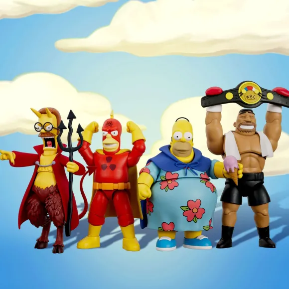 The Simpsons Ultimates! Wave 4 - Set Of 4