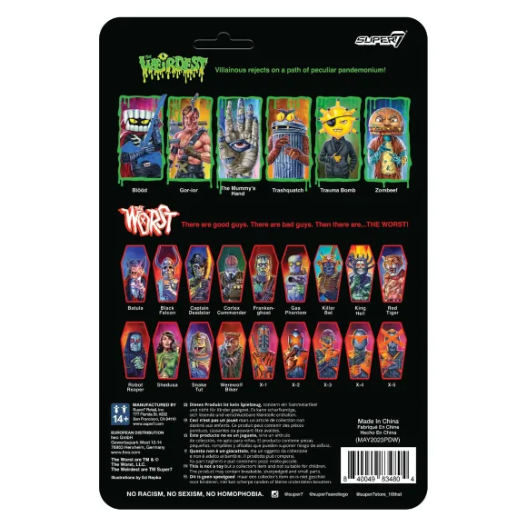 The Weirdest Reaction Figures Wave 04 - Mummy'S Hand (Putrid Pals)