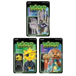 The Weirdest Reaction Figures Wave 2 - Trauma Bomb, Mummy'S Hand & Zombeef