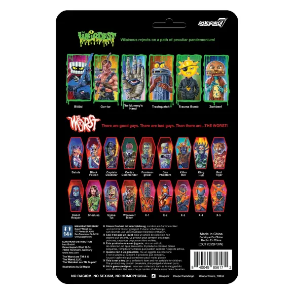 The Weirdest Reaction Figures Wave 05 - Trashquatch (Rotten Rangers)