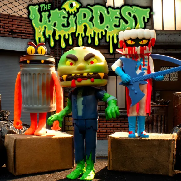 The Weirdest Reaction Figures Wave 05 - Trashquatch (Rotten Rangers)