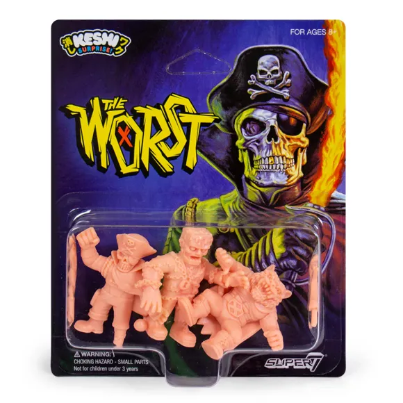 The Worst Keshi Pack A - Red Tiger, Captain Deadstar, Frankenghost