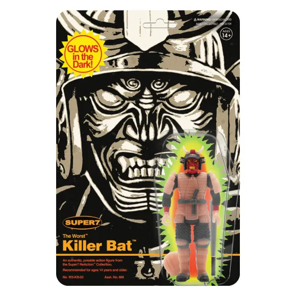The Worst Reaction Figures Wave 3C - Killer Bat (Monster Glow) Sdcc 22
