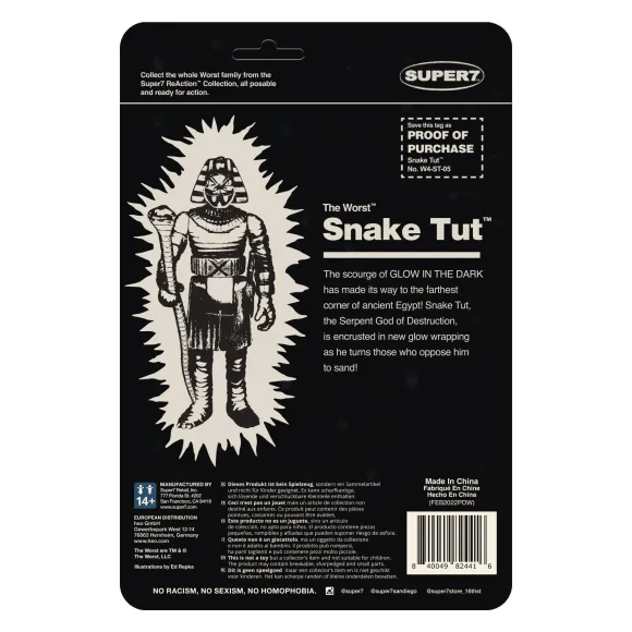 The Worst Reaction Wave 1 - Snake Tut (Monster Glow)