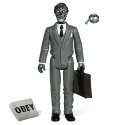 They Live Reaction Figure - Male Ghoul (Black & White)