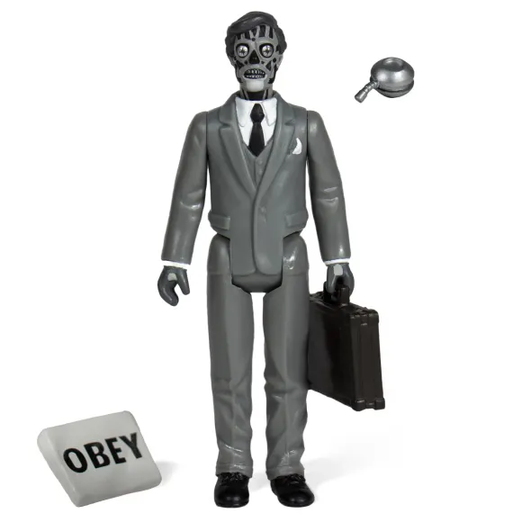 They Live Reaction Figure - Male Ghoul (Black & White)