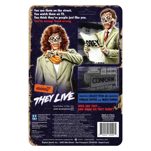 They Live Reaction Wave 2 - Female Ghoul (Glow)