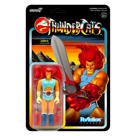 Thundercats Reaction Figure- Lion-O (Toy Variant)