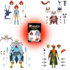 Thundercats Ultimates! Wave 10 - Snarfer, Quick Pick, Young Lion-O & Mumm-Ra (Dream Master)