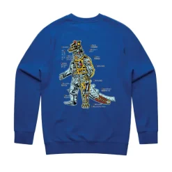 Toho Crewneck Sweatshirt - Anatomical Mechagodzilla