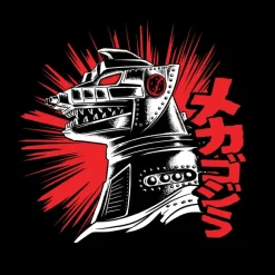 Toho Mechagodzilla Glow Cardback Art T-Shirt