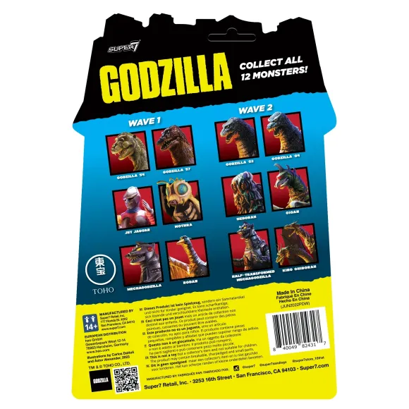 Toho Reaction Figure Wave 2 - Godzilla '84 (Four Toes)