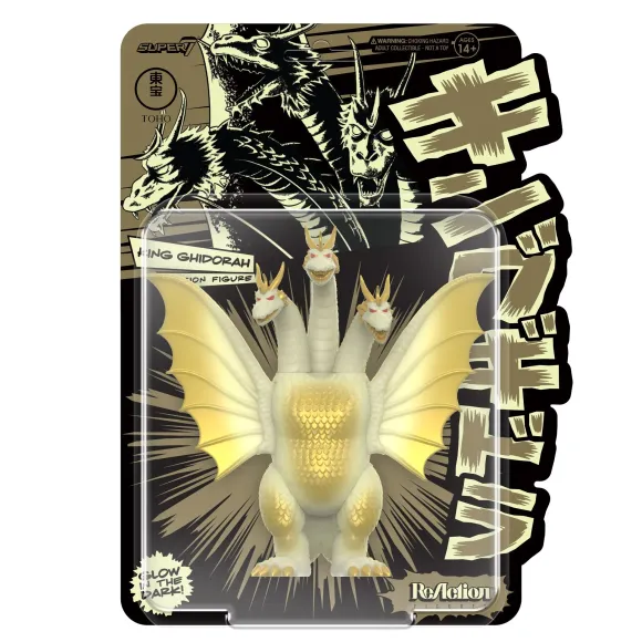 Toho Reaction Figures Wave 4 - King Ghidorah (Glow)