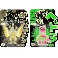 Toho Reaction Figures Wave 2 - Hedorah & King Ghidorah Glow
