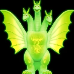 Toho Reaction Figures Wave 2 - Hedorah & King Ghidorah Glow