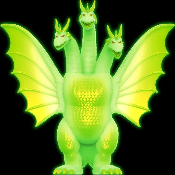 Toho Reaction Figures Wave 2 - Hedorah & King Ghidorah Glow