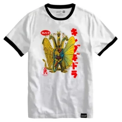 Toho T-Shirt - Anatomical King Ghidorah Ringer